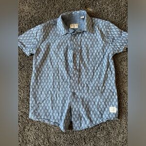 Boys button up shirts and short bundle
